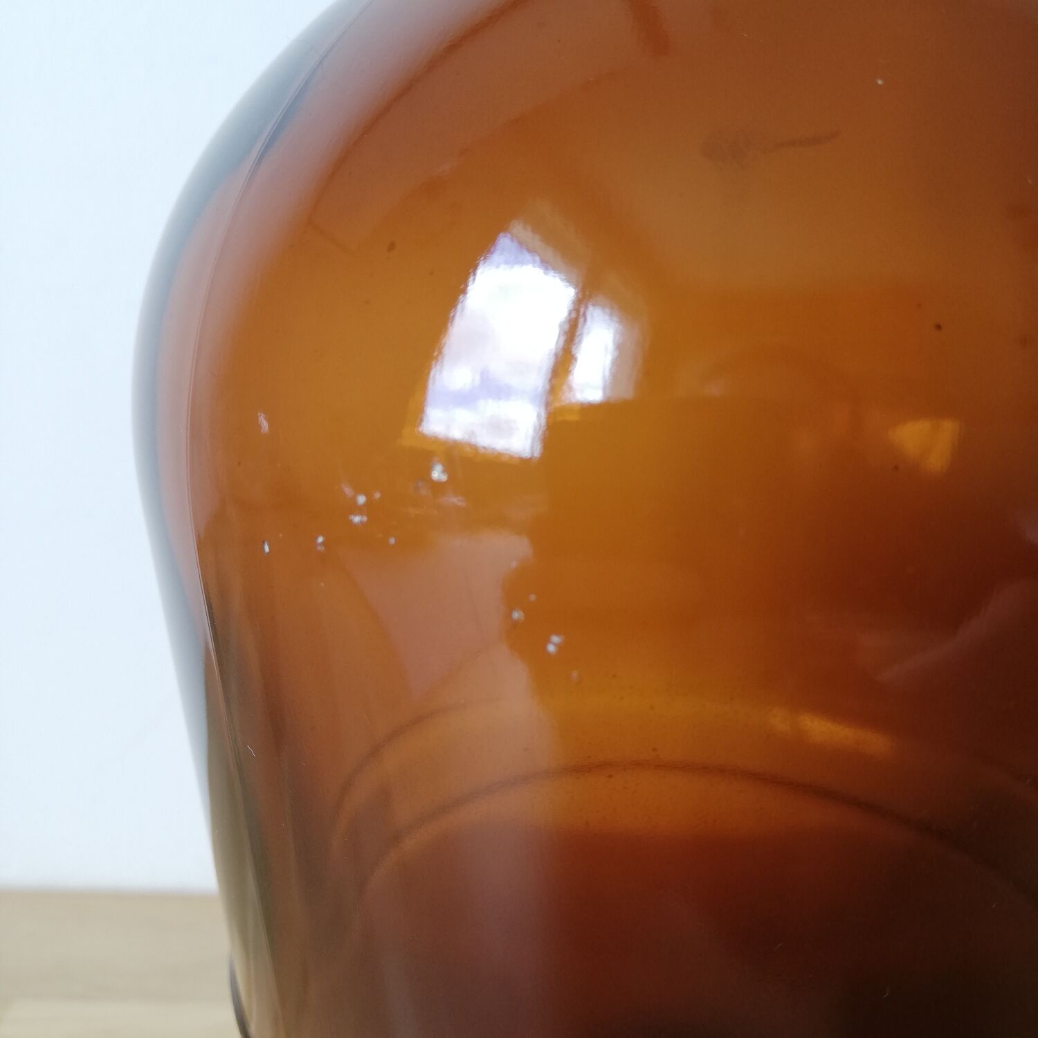 Amber bottle