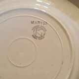 10 flat plates Faience de Givors 1930