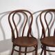 Pair of antique Viennese chairs (c. 1920). Set of 2, no. 2