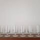 Set of 6 cavalier stemmed glasses