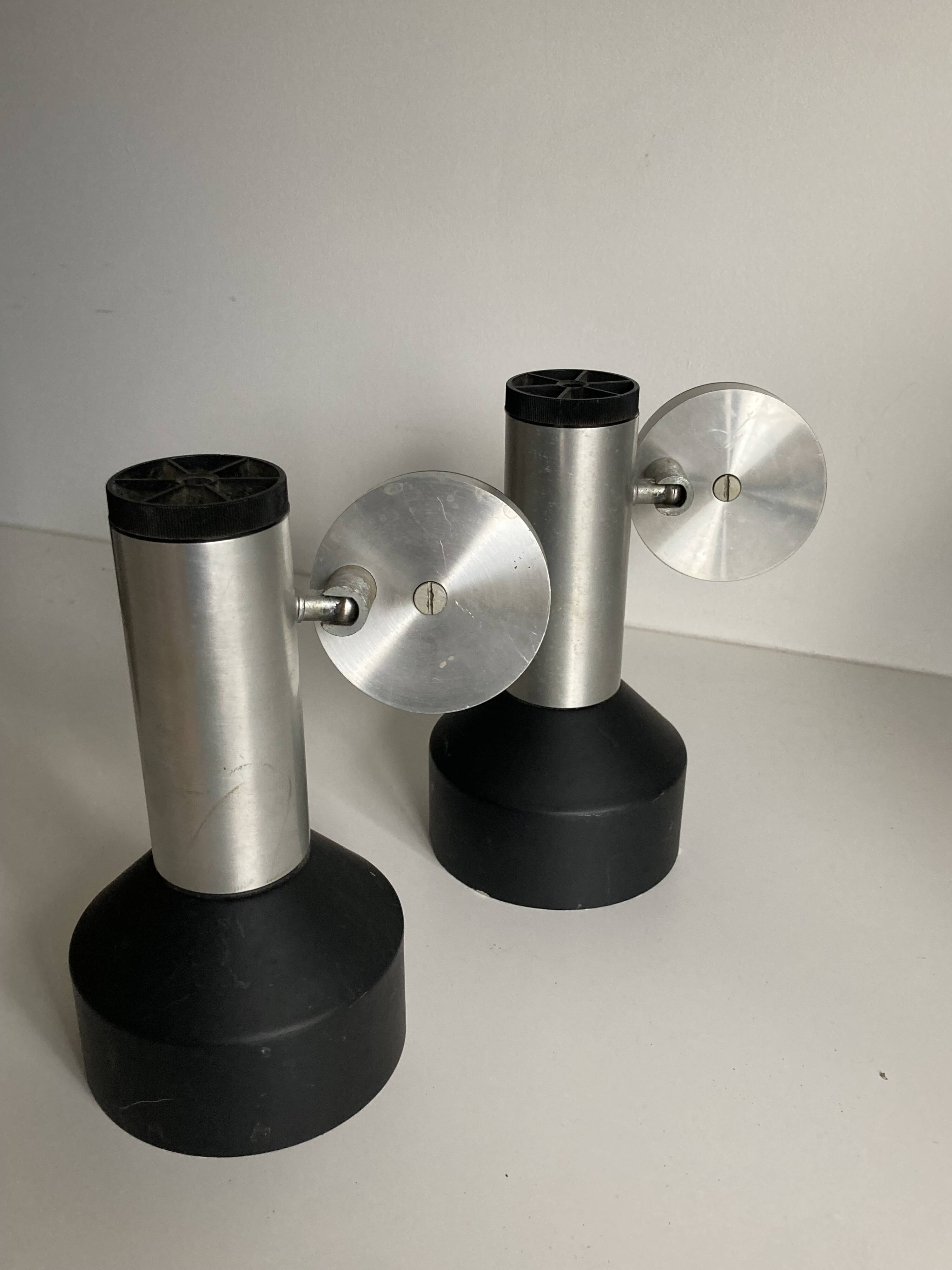 Lot of 2 vintage philips spotlights from the 70s