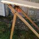 Wooden ironing board