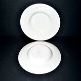 Wedgwood set of 2 pasta plates, Patrician garland, England