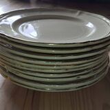 Antique gien table service – niderviller model – exceptional set