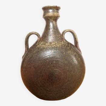 stoneware pottery bottle/vase