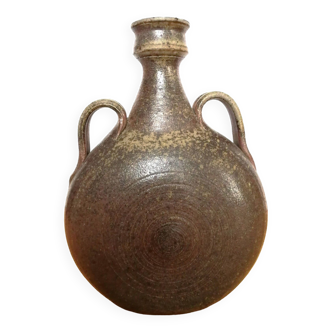 stoneware pottery bottle/vase