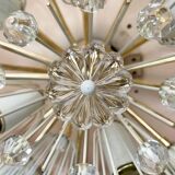 Austrian Flower Ceiling Lamp by Emil Stejnar for Rupert Nikoll, Vienna, Austria, 1950s