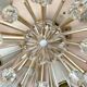 Austrian Flower Ceiling Lamp by Emil Stejnar for Rupert Nikoll, Vienna, Austria, 1950s