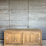 Low cabinet with sliding doors