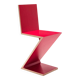 Chaise Zig Zag par Gerrit Rietveld pour Cassina