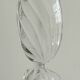 Vintage thick glass candy-shaped catchall.