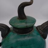 Théière "Citrouille " raku