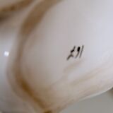 Cache pot cygne "faïence d'art"