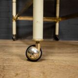 Serving trolley "faux Bamboo"