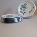 6 Plates by Bernardaud Limoges