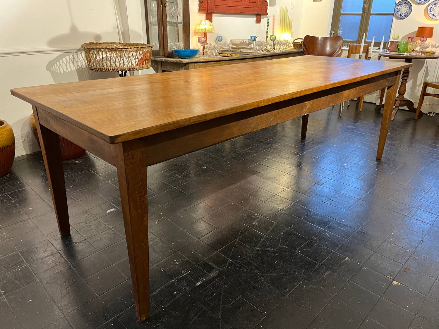 Large farm table