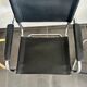 4 chrome tubular chairs