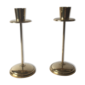 Pair of vintage brass candlesticks