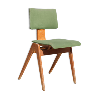 Robin Day chair "HILLESTAK" 1950 green
