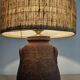 Lampe vintage en céramique des années 50/60