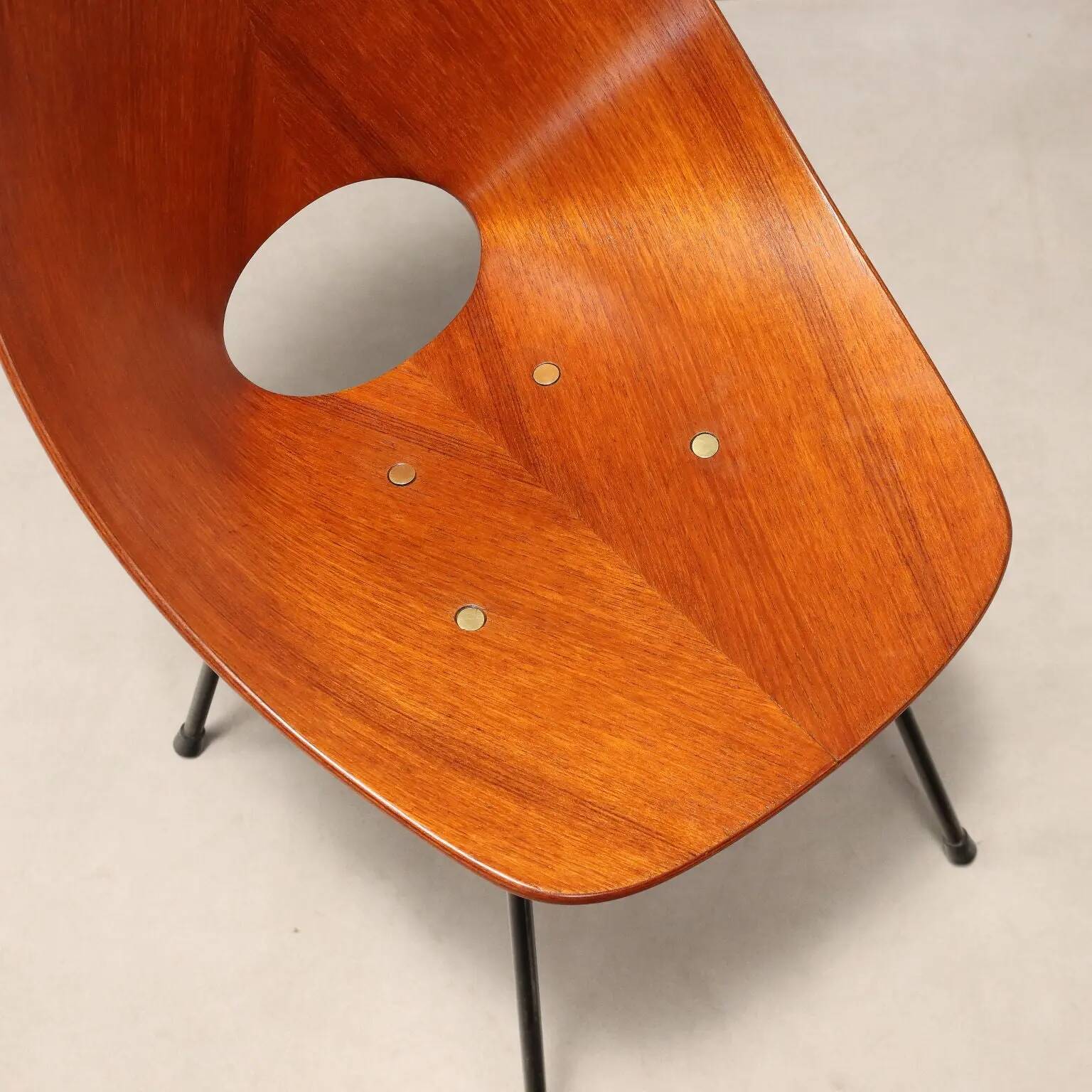 Vintage chair Medea F.lli Tagliabue, design by Vittorio Nobili, Italy, 1960s.