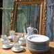 Vintage coffee service in porcelain Seltmann Weiden Bavaria –