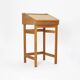 Bureau secrétaire en chêne, Danemark années 1960.