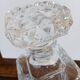 vintage crystal whisky carafe from Arques