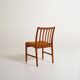 Set of 4 teak dining chairs, Scandinavia, 1960s