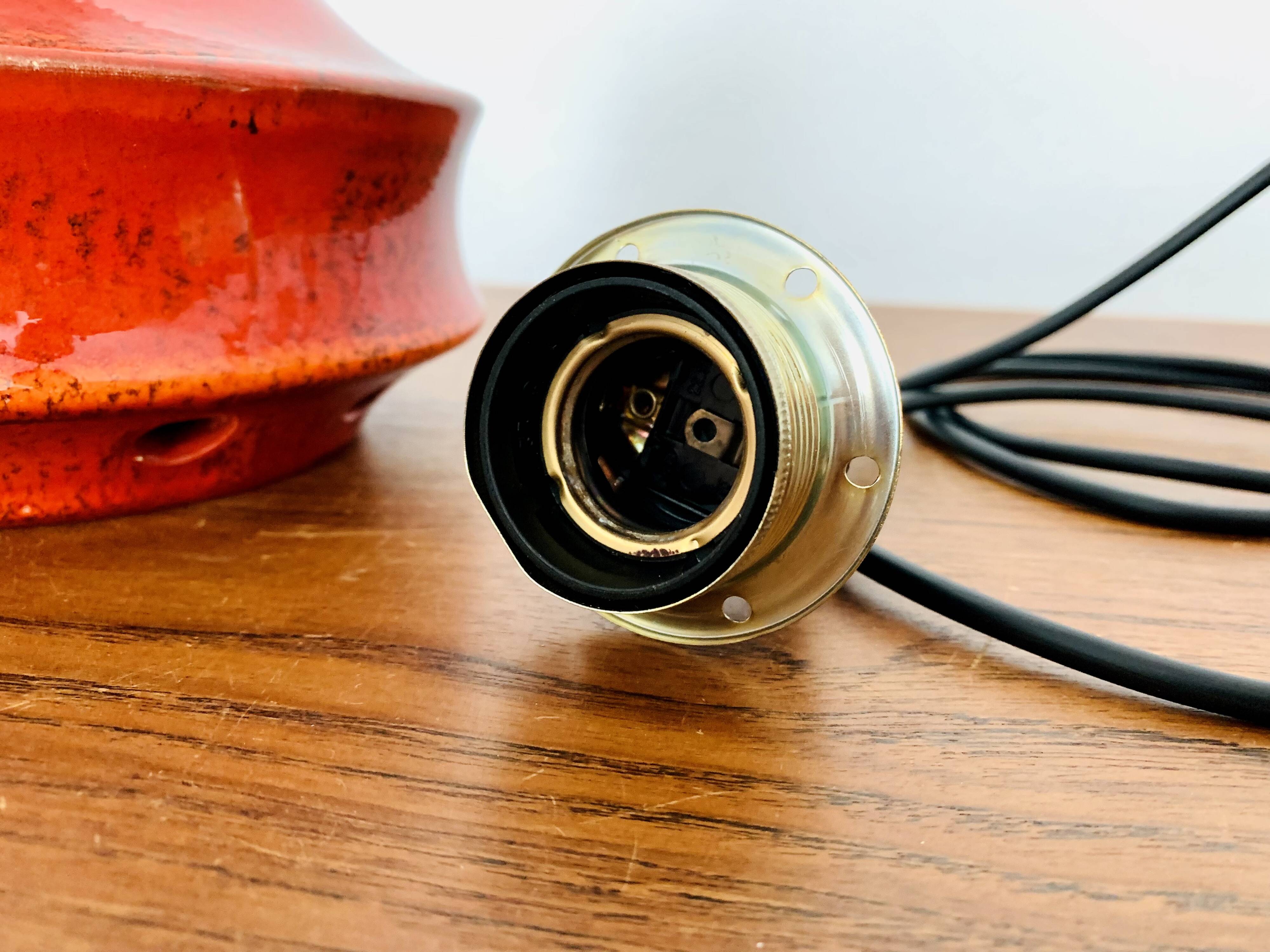Set of 4 Ceramic Pendant Lamps