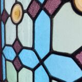 Polychrome stained glass window 1900