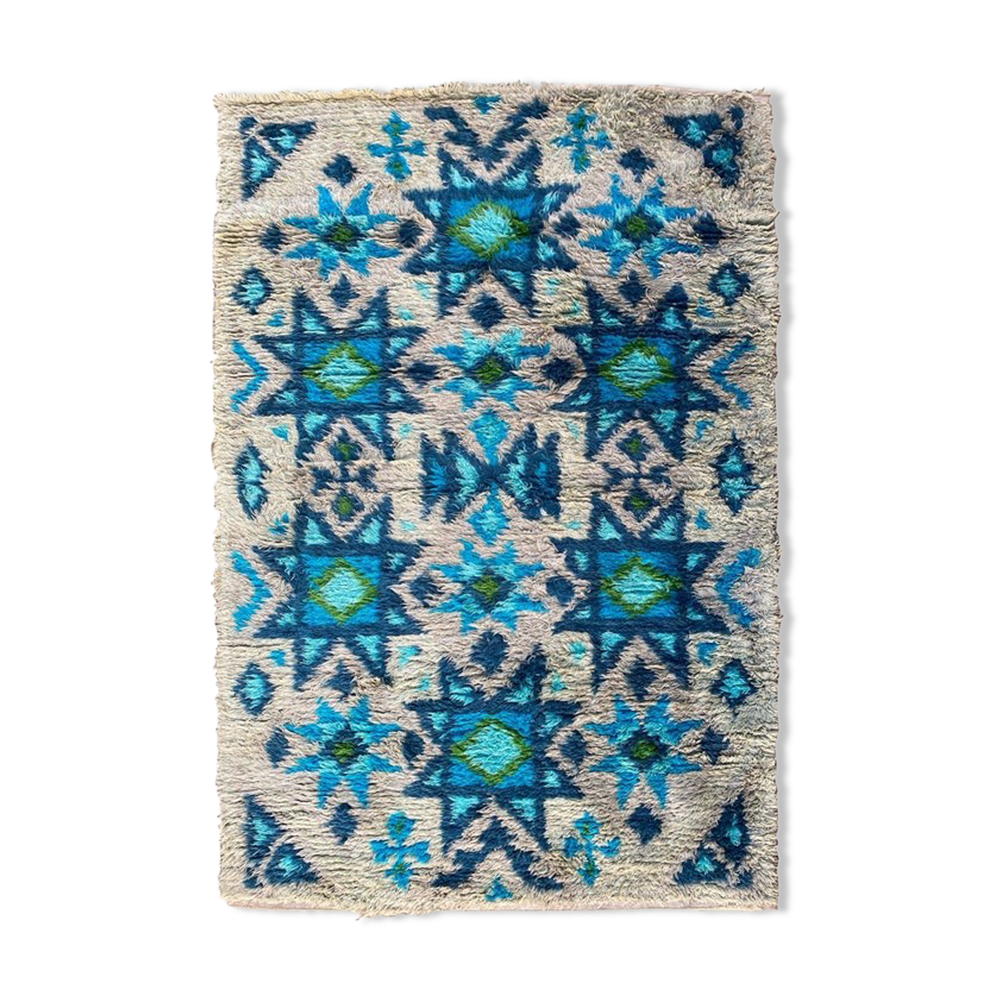 Tapis moderne scandinave du milieu du siècle