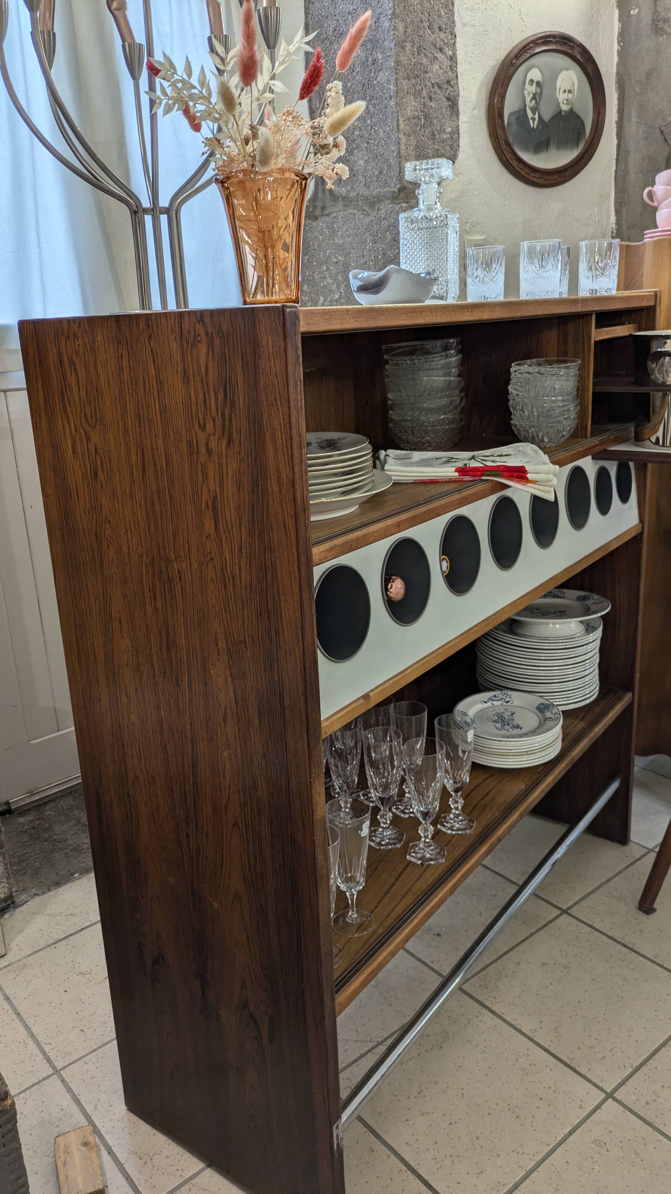 Scandinavian Teak Bar by Poul Heltborg Publisher Heltborg Møbler 1960