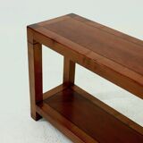 Table console Art Déco avec marqueterie en coromandel des années 1930