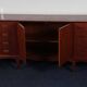 Grande enfilade vintage en bois des années 1960