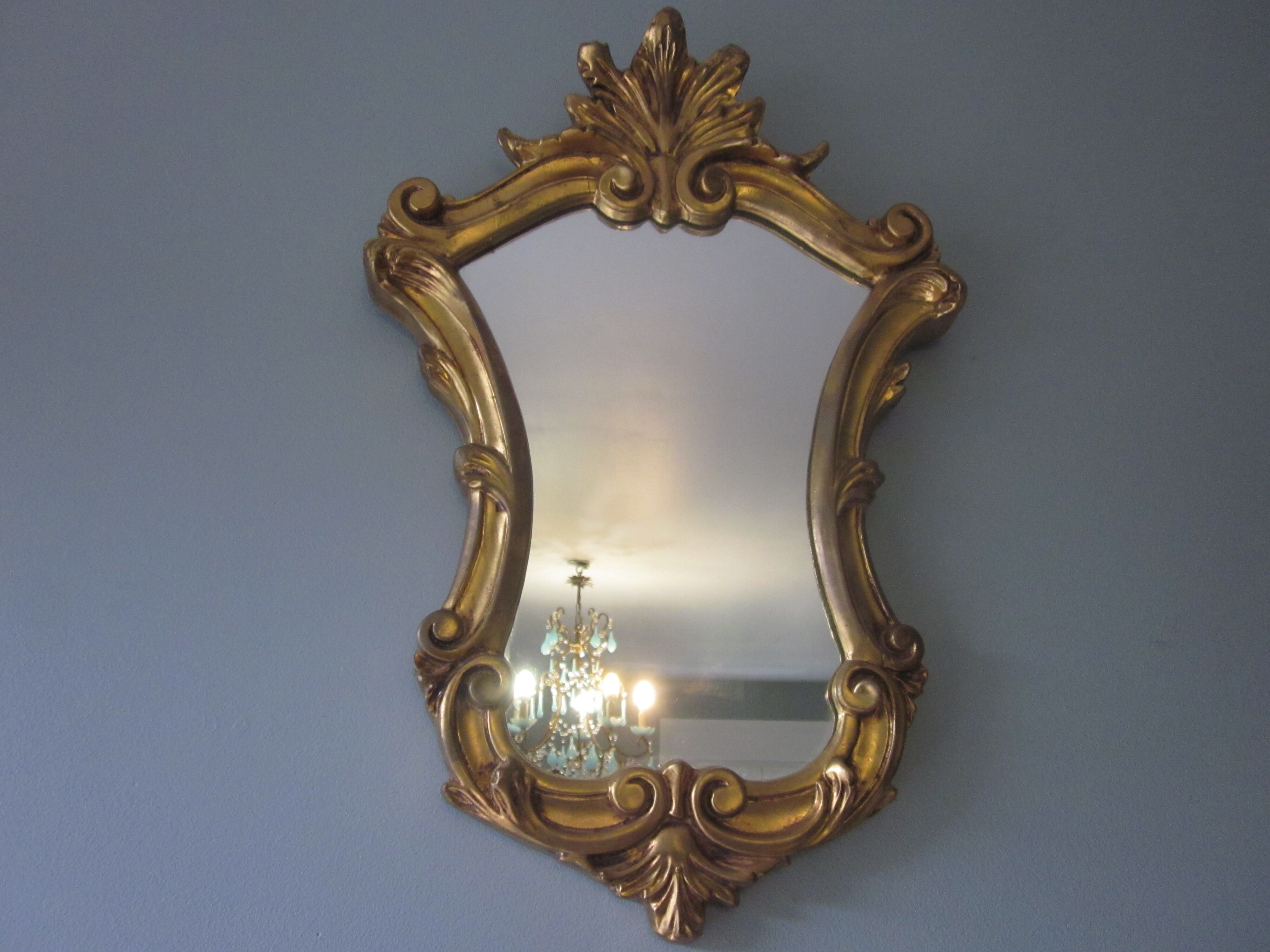 Gilded mirror