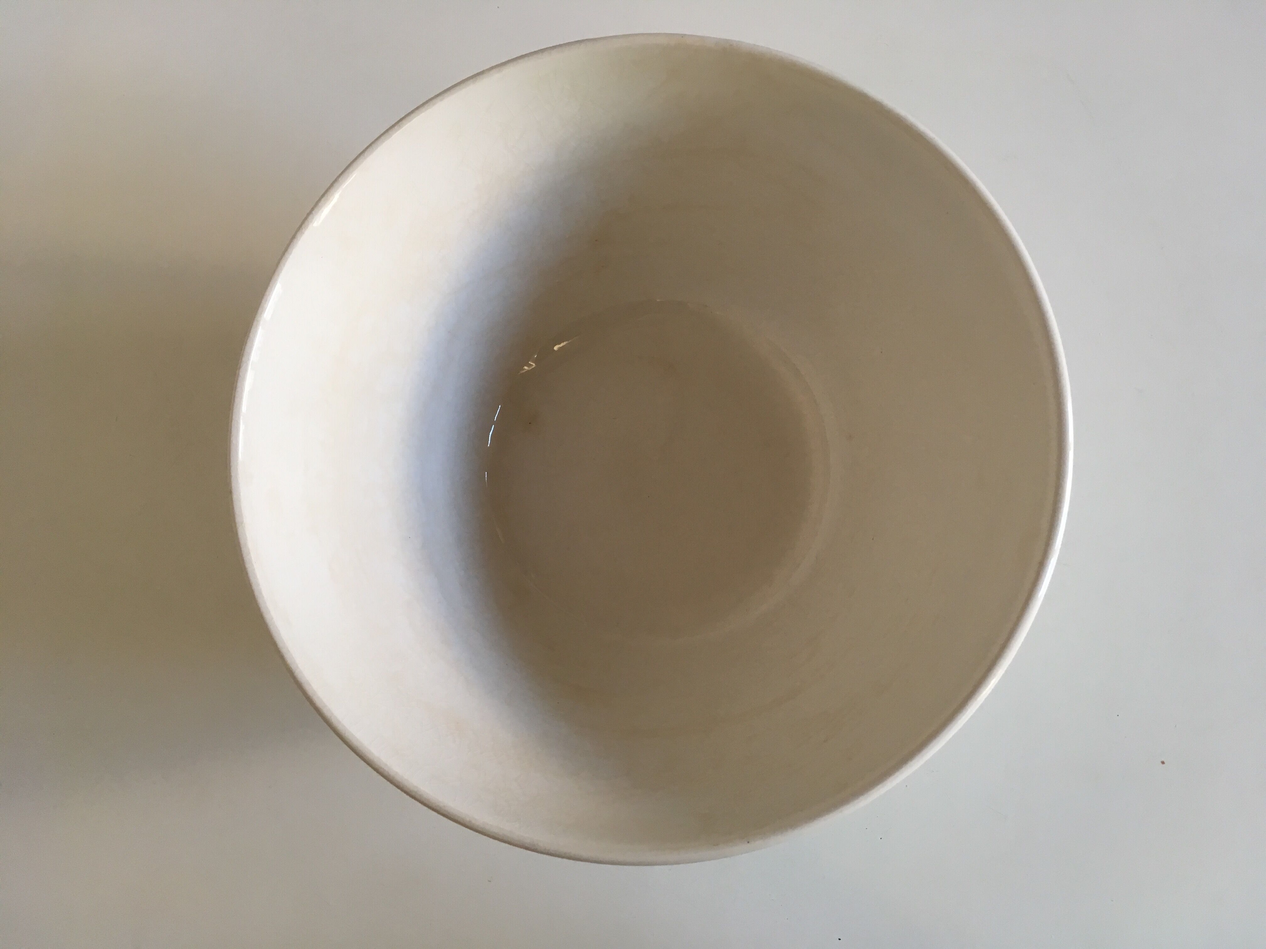 Saladier and 60s faience soup