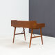 ‘model 56’ free standing teak desk by Arne Wahl Iversen for Vinde Møbelfabrik