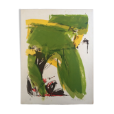 Francis CERA, Abstract Composition, 1971. Original silkscreen print signed