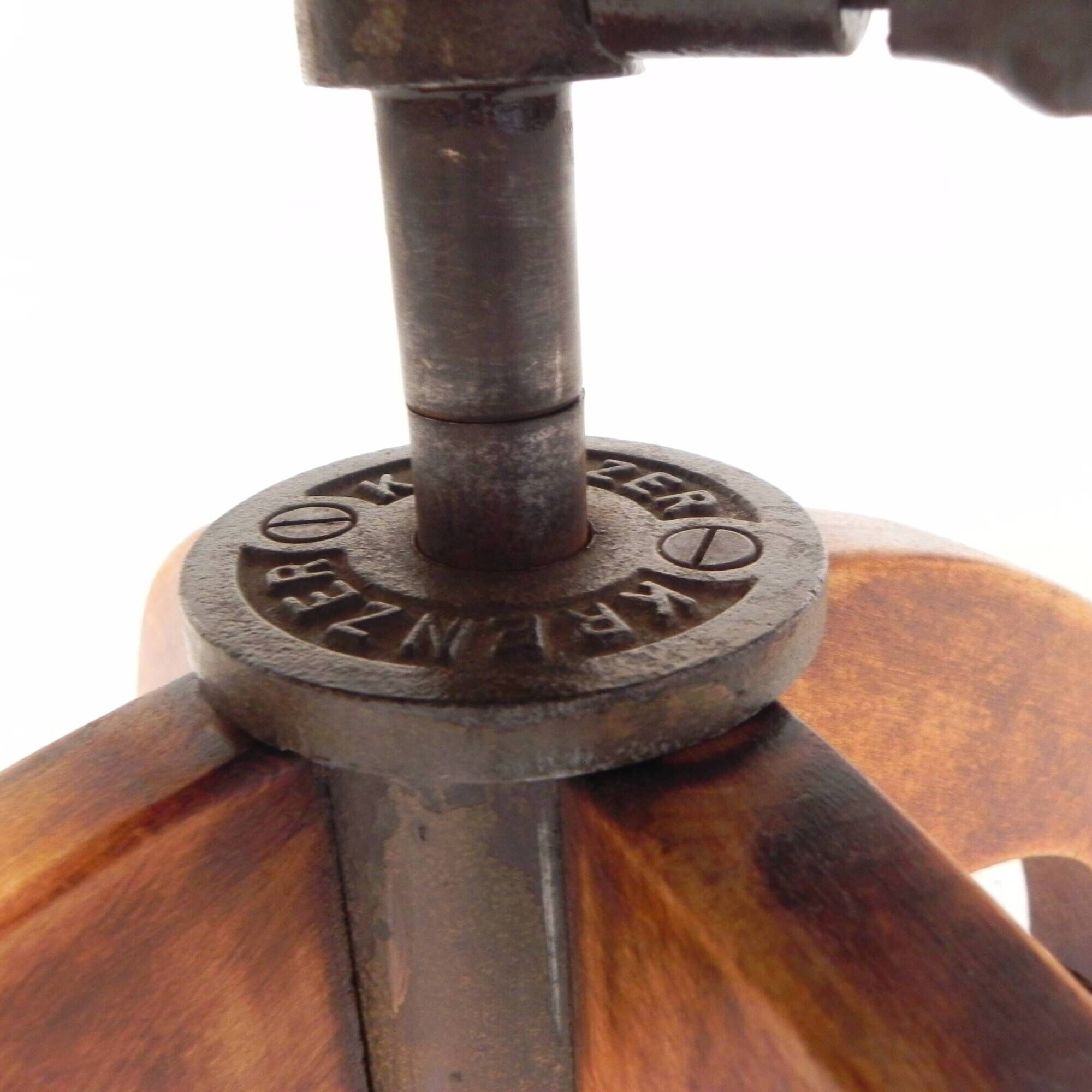 Bauhaus office chair, krenzer studio chair, 1930s