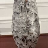 Very large Vallauris glazed ceramic vase