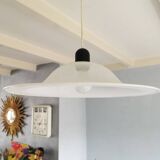 Vintage white metal suspension 1980