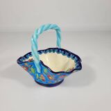 Longwy Enamel Basket shape No. 1 decor 5874