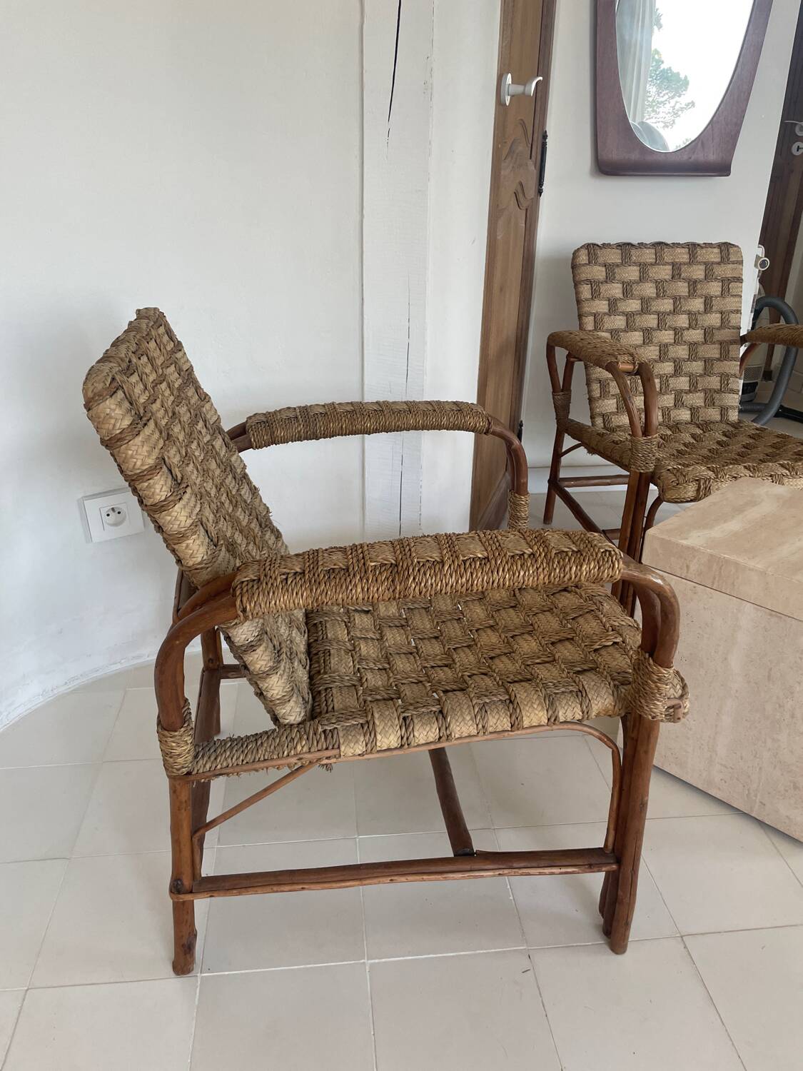 Fauteuils style Audoux Minet