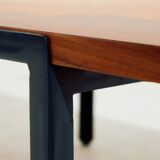 Inlaid rosewood coffee table