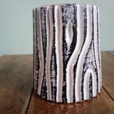 Mug Cup - Pol Chambost - tree trunk & red