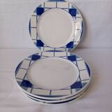 Sarreguemines Efel dessert plates