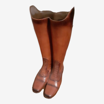 Porte parapluie bottes cavalier