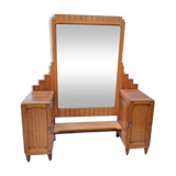 Art Deco dressing table in oak 1940s