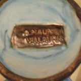 Coffee service signed A. Maunier Vallauris from the 70s